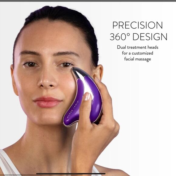 Nurse Jamie TriAngle Face Beauty Tool Purple Facial Massager NEW in Box - Picture 1 of 3